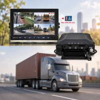 M51Hv Enregistreur mobile DVR 4 canaux avec stockage sur disque dur et carte SD H.265 H.264 1080P pour camions, bus, flotte, longue durée d'enregistrement OEM ODM