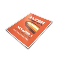 L'impression rapide a plié les ordres brillants de petite quantité de redressement du papier enduit 24hr de brochure