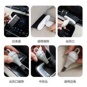 Brosse de nettoyage de clavier à poils doux, outil multifonctionnel de dépoussiérage pour clavier mécanique de bureau et fenêtre - Product Image 3