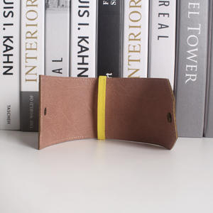 快速现金存取钱手提钱包带钱包收纳器皮革现金包裹钱包 - Product Image 5