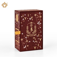 Boîtes de parfums et d'huiles essentielles de luxe personnalisées Papier recyclé rigide avec conception personnalisée Eva et impression en relief