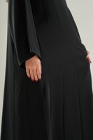 Vestidos Abaya Musulmanes Clásicos para Mujer, con Rayas, de Excelente Calidad, Corte Cómodo y Fluido