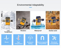 Traceur intelligent avec télécommande, antivol, détection de vibration, en métal robuste, pour conteneurs, avec verrou de sécurité