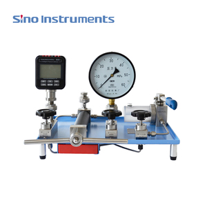 Comparateur de pression hydraulique en acier inoxydable pour test de compression en laboratoire 700 bars haute précision - Product Image 3