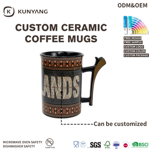 Taza <span class=keywords><strong>de</strong></span> Cerámica Étnica Vintage con Asa Especial, para Café o Cerveza, Personalizable con Marca, Venta al Por Mayor para Hogar, Bar o Fiesta, Directo <span class=keywords><strong>de</strong></span> Fábrica - Product Image 4