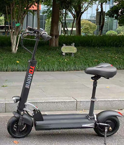 <span class=keywords><strong>TOMINI</strong></span>-patinete eléctrico de doble suspensión para adultos, scooter de rueda ancha y grande, 1000w, con asiento - Product Image 4