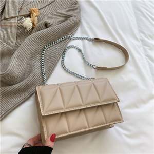 I-0361 New Fashion Women's Handbag Large Capacity <b>Crossbody</b> Shoulder <b>Bag</b> Lattice Pattern Designer Square <b>Bags</b> - Product Image 2