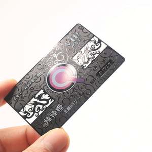 Latest Design Customized Contactless Smart <b>Metal</b> Card Rfid Nfc <b>Metal</b> Business Card With Box - Product Image 6