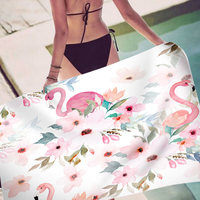 Unglaublich weiches großes Mikrofaser-Strand tuch Super Absorbent für Travel Pool Gym-Modernes einfarbiges komprimiertes Strand tuch