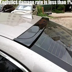 For BMW F10 5 Series 528I 535I 550I ABS Plastic Unpainted Color Rear Roof Spoiler Wing Trunk Lip <b>Boot</b> <b>Cover</b> Car Styling - Product Image 2