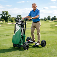 Scooter de golf avec batterie amovible, scooter électrique pour parcours de golf, prix d'usine, fournisseur OEM ODM