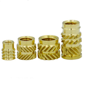 M2 M2.5 <span class=keywords><strong>M3</strong></span> M4 M6 <span class=keywords><strong>Brass</strong></span> Nhiệt-Thiết Lập Chèn Cho Nhựa - Product Image 4