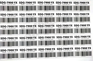 Logo in tùy chỉnh dữ liệu biến in số sê-ri nhãn mã vạch dán số bảo mật ngẫu nhiên số QR mã vạch nhãn dán CuộN - Product Image 3