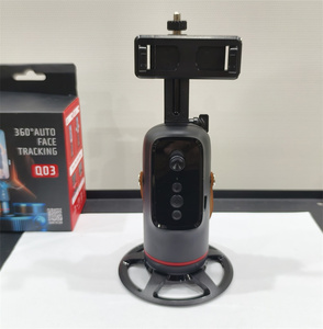 Soporte para Teléfono con Seguimiento Facial Automático Q03, ABS, 360 Grados, Gimbal Inteligente para Selfies, <span class=keywords><strong>Estabilizador</strong></span>, Control por Gestos, <span class=keywords><strong>Palo</strong></span> para Selfies de Alta Tecnología - Product Image 4