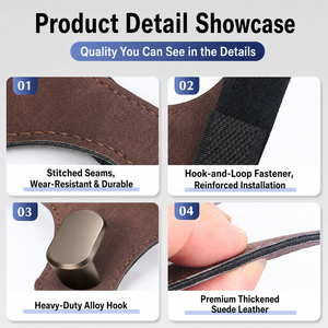 Metal Suede <b>Hook</b> Single Double Copilot <b>Hook</b> <b>Car</b> <b>Hook</b> - Product Image 2