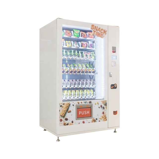 Automatic Retail Food Vending Machine Combo Self Snack Vending Machine for Foods and Drinks