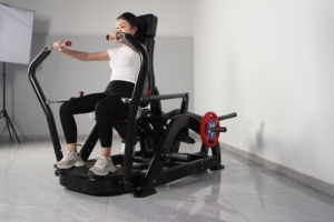 Máquina de gimnasio DZ8006 <span class=keywords><strong>Nautilus</strong></span> con placas de peso para entrenamiento de fuerza, máquina de press de pecho sentado - Product Image 6