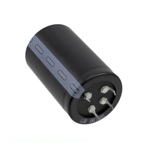 ตัวแทนจำหน่ายอย่างเป็นทางการ คาปาซิเตอร์อะลูมิเนียม 560UF 20% 400V แบบ Snap-in Through Hole รุ่น ESMH401VND561MA45U 560 ยูเอฟ - Product Image 1