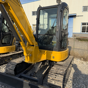 Venta caliente de alta calidad usado Mini excavadora sobre orugas Komatsu PC55 5,5 toneladas peso precio barato - Product Image 4