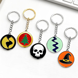 Custom Cars Metal Keychain Soft Enamel Metal Crafts Zinc Alloy Gold <strong>Silver</strong> Plated UV Printing <strong>Key</strong> <strong>Ring</strong> for Business - Product Image 3