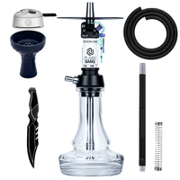 Chicha arabe style Flash Bang la plus vendue pour bars et salons (Finition blanche)