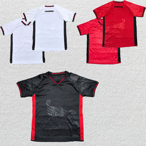 2025 2026 en çok satan özel arnavut ulusal kulübü futbol eğitimi üniformaları futbol kıyafetleri özel baskılı logolar numaraları ile - Product Image 1