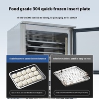 Congélateur rapide commercial pour concombre de mer alimentaire-équipement de réfrigération d'azote liquide à basse température fabriqué commercial