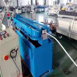 Machine d'extrusion de tuyaux ondulés flexibles à paroi simple en PE/PP à vis unique contrôlée par PLC ZhongSu avec <span class=keywords><strong>contacteur</strong></span> - Product Image 3