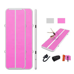 Pista de Gimnasia Inflable Happygo, Precio de Fábrica, <span class=keywords><strong>Airtrack</strong></span> de 6 m, PVC Impermeable, Plegable y Duradero, en Venta - Product Image 4