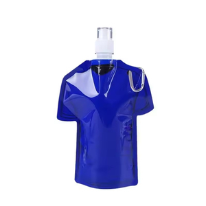 Custom T Shirt Shape Cartoon Basketball Soccer and Rugby Water Bag for Folding Sports Clothes Outdoor Sports Water Bag Bottle - Product Image 3