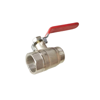 Duotian DT0102 Fabricant Vanne à boisseau sphérique en laiton Contrôle de l'eau à long manche Personnalisation OEM Manuel Filetage intérieur extérieur 1/2