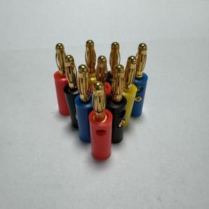 Chuối cắm adapter 4mm đồng thau 10A 250V đánh giá 2P mô hình 232 vạn năng DC cung cấp điện Oscilloscope thăm dò âm thanh video - Product Image 3