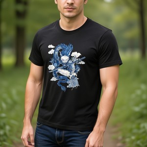 T-Shirt Unisex 210GSM 100% Cotone, Maglietta Casual Traspirante e Resistente per Uomo - Product Image 3