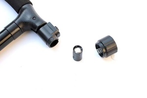 Bâtons de trekking <span class=keywords><strong>pliables</strong></span>, 2 béquilles de randonnée, canne légère à LED, manche en T, accessoire télescopique pour personnes âgées - Product Image 6