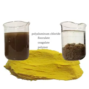 高品质工厂水处理絮凝剂黄色粉末化学聚合氯化铝pac 30% 聚合氯化铝