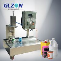 Remplisseur de jerrican liquide avec machine de capsulage pour machine de remplissage de détergent à lessive et machine d'emballage chimique
