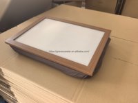 Plateau de travail personnalisable vierge pour ordinateur portable, avec impression photo DIY, idéal pour manger, dessiner, lire, pour la maison, le bureau ou le travail, avec sac de rangement rembourré