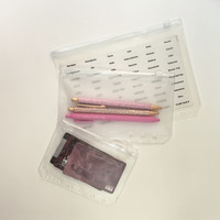 Vente en gros en plastique étanche Ziplock A6 fermeture éclair pochettes argent économies farce organisateur enveloppes à monnaie pour classeur Budget