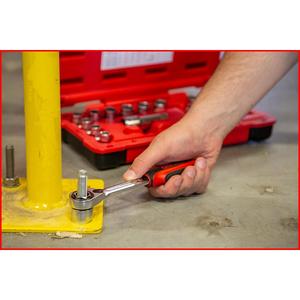 Công cụ KS 3/8 "+ 1/2" tripleplus đi qua Bộ ổ cắm, 17 chiếc - Product Image 3