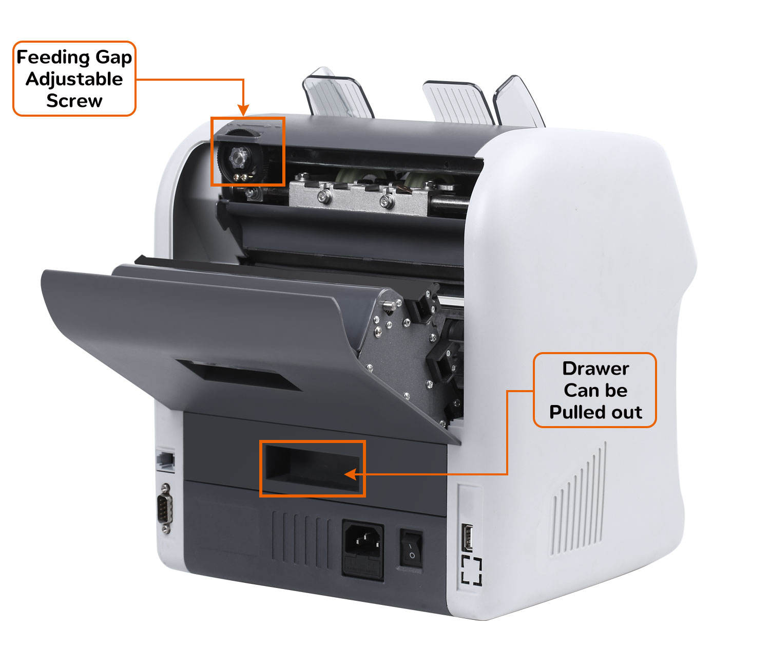 带有两个CIS技术的2口袋多币种价值分类器和鉴别器高速1200 Pcs/Min点钞机| Alibaba.com