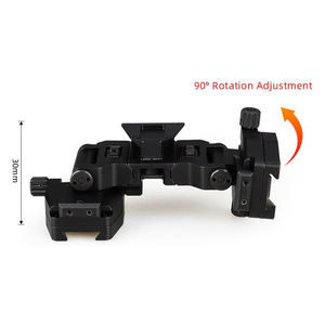 PVS-14ติดหมวกกันน็อคแบบสองตา Nvg L4อะแดปเตอร์ติด G24หมวกกันน็อคมองเห็นได้รวดเร็วสำหรับกลางคืนแว่นตาติดอาวุธ - Product Image 2