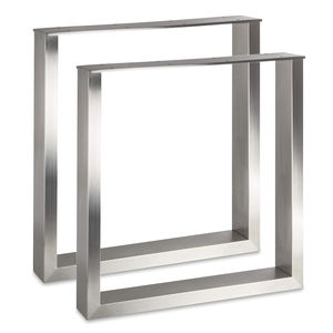 Bàn Khung Hiện Đại Sang Trọng Bàn Văn Phòng Băng Ghế Dự Bị Ăn Uống Cà Phê Ăn Uống Đồ Nội Thất Kim Loại Chải Bàn Thép Không Gỉ Chân Cho Bảng - Product Image 1