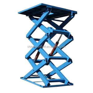 Pabrik Cina 5 M 7 M gunting hidrolik tetap mengangkat 1 <span class=keywords><strong>2</strong></span> 3 Ton gunting stasioner hidrolik dalam stok - Product Image 2