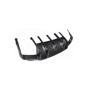 For CLS W218 C218 2011-2017 R Style Carbon Fiber Rear Lip Rear Diffuser Bumper Lip - Product Image 2