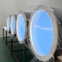 Moteur électrique Lumin, option manuelle pour bâtiments commerciaux et résidentiels, lumière artificielle, puits de lumière LED personnalisable