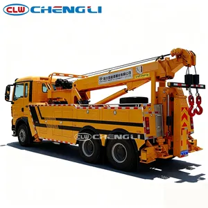 Camión Grúa Pesada HOWO 8X4 con Cabrestante de 80t para Recuperación de Tractores y Cargas Sobredimensionadas - Product Image 4