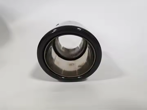 सार्वभौमिक 101 मिमी लुढ़का हुआ कार्बन फाइबर मफलर सुझाव नए निकास पाइप उपकरण - Product Image 4