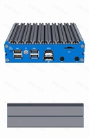 Mini PC Server Murah Win10 Prosesor In-tel N5100 N6000 Desktop Pfsense Barebone 4*giga Lan Hd DP Komputer Firewall Industri