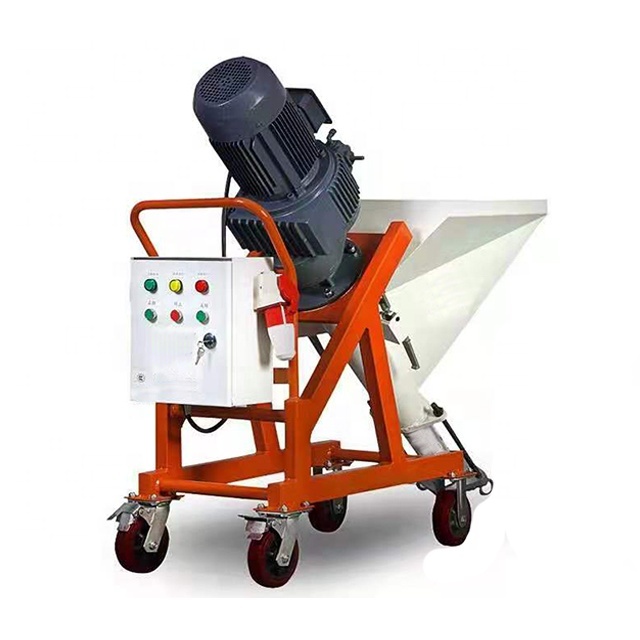 Fire Retardant Coating Gypsum Powder Cement Mortar Multi-function Spraying Machine