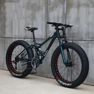 Barato genial 26 pulgadas grasa bicicleta de montaña/4,0 de grasa de neumáticos de acero bicicleta/venta al por mayor de crucero de playa bicicleta